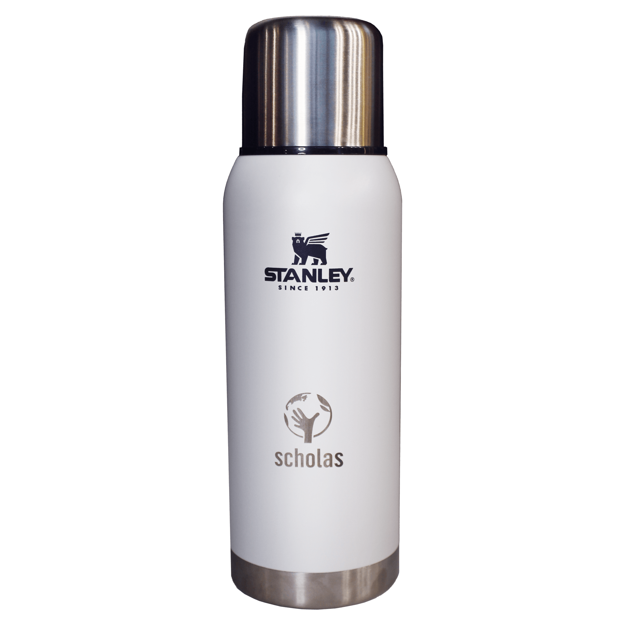 Termo Stanley Blanco Polar 500ml Original + Pico Cebador