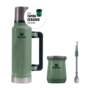 Combo Stanley Termo 1.4 Lts + Mate 236Ml + Bombilla Spoon