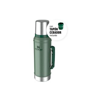 Termo Stanley Clasico Con Manija Y Tapon Cebador | 950 ml.