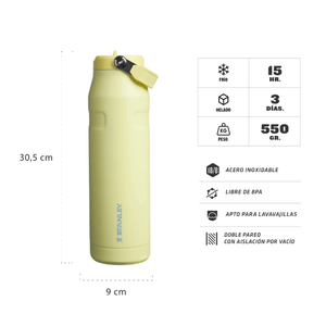 Botella Térmica Stanley Iceflow Flip straw 2.0 | 1 lts.
