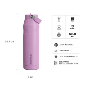 Botella Térmica Stanley Iceflow Flip straw 2.0 | 1 lts.