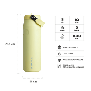 Botella Térmica Stanley Iceflow Flip straw 2.0 | 710 ml.
