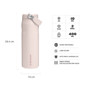 Botella Térmica Stanley Iceflow Flip straw 2.0 | 710 ml.