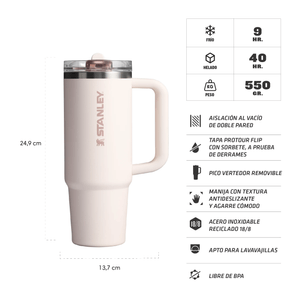 Vaso Stanley Quencher ProTour Flip Straw | 887ml