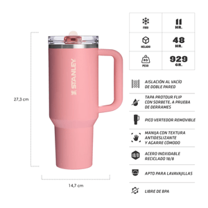 Vaso Stanley Quencher ProTour Flip Straw | 1.18L