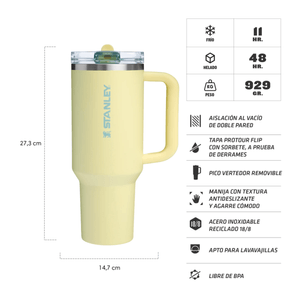 Vaso Stanley Quencher ProTour Flip Straw | 1.18L