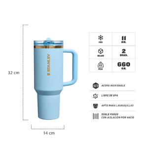 Quencher ProTour Flip Straw 1.18 Lts. Messi x Stanley 1913