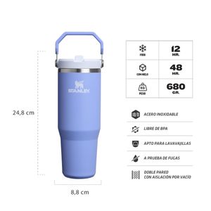 Botella Termica Stanley Flip Straw Tumbler | 887ml